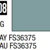 Mr Hobby Mr Colour 10ml 308 Gray FS36375 Semi Gloss Acrylic Paint