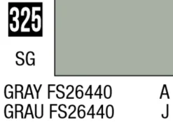 Mr Hobby Mr Colour 10ml 325 Gray FS26440 Semi Gloss Acrylic Paint