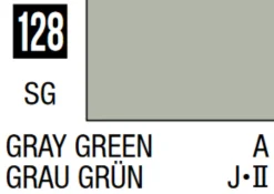Mr Hobby Mr Colour 10ml 128 Gray Green Semi Gloss Acrylic Paint