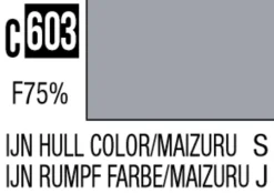 Mr Hobby Mr Colour 10ml 603 IJN Hull Colour Maizuru Semi Gloss Acrylic Paint