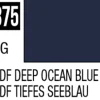 Mr Hobby Mr Colour 10ml 375 JASDF Deep Ocean Blue Semi Gloss Acrylic Paint