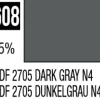 Mr Hobby Mr Colour 10ml 608 JMSDF 2705 Gray N4 Semi Gloss Acrylic Paint
