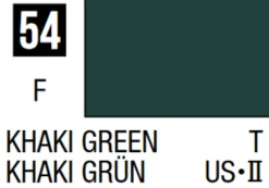 Mr Hobby Mr Colour 10ml 054 Khaki Green Matt Acrylic Paint