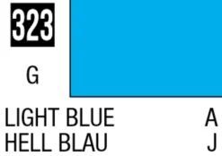 Mr Hobby Mr Colour 10ml 323 Light Blue Gloss Acrylic Paint