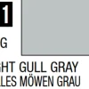 Mr Hobby Mr Colour 10ml 011 Light Gull Gray Semi Gloss Acrylic Paint