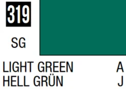 Mr Hobby Mr Colour 10ml 319 Light Green Semi Gloss Acrylic Paint