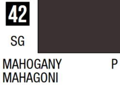 Mr Hobby Mr Colour 10ml 042 Mahogany Semi Gloss Acrylic Paint