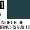 Mr Hobby Mr Colour 10ml 071 Midnight Blue Gloss Acrylic Paint