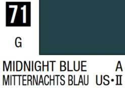 Mr Hobby Mr Colour 10ml 071 Midnight Blue Gloss Acrylic Paint