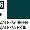 Mr Hobby Mr Colour 10ml 036 RLM74 Gray Green Semi Gloss Acrylic Paint