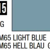 Mr Hobby Mr Colour 10ml 115 RLM65 Light Blue Semi Gloss Acrylic Paint