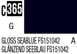 Mr Hobby Mr Colour 10ml 365 Seablue FS15042 Gloss Acrylic Paint