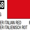 Mr Hobby Mr Colour 10ml 158 Super Italian Red Gloss Acrylic Paint