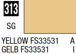 Mr Hobby Mr Colour 10ml 313 Yellow FS33531 Semi Gloss Acrylic Paint
