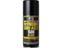 Mr Hobby Mr Finishing Surfacer 1500 Black Primer Spray 170ml