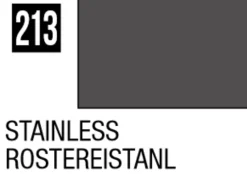 Mr Hobby Mr Metal Colour 10ml 213 Stainless Steel Metallic Acrylic Paint