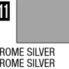 Mr Hobby Mr Metal Colour 10ml 211 Chrome Silver Metallic Acrylic Paint