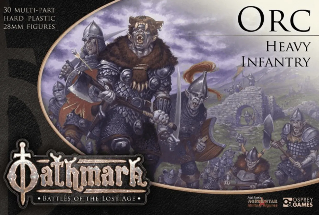North Star 28mm Oathmark - Orc Heavy Infantry