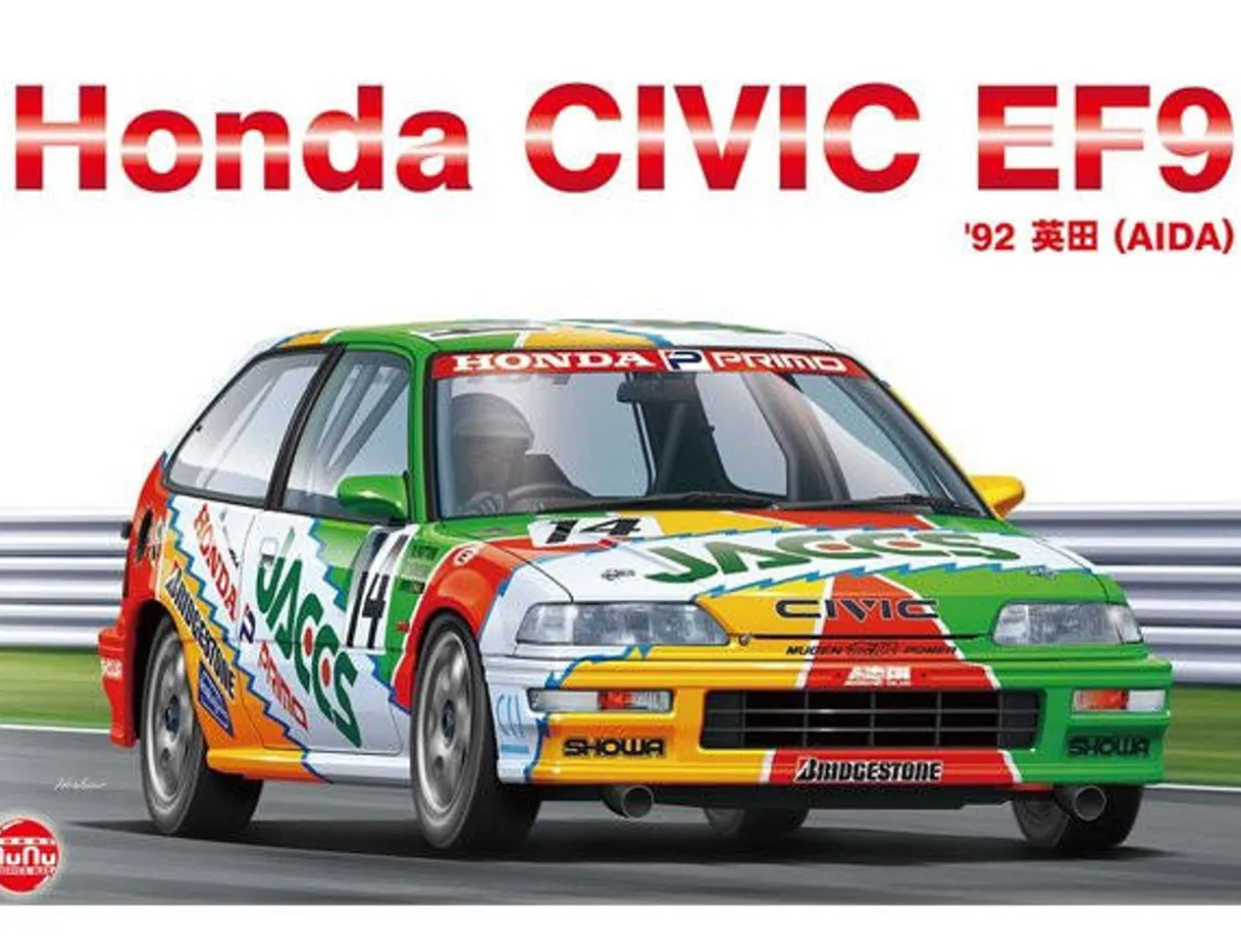 NuNu 1/24 Honda Civic EF9 1992 Aida