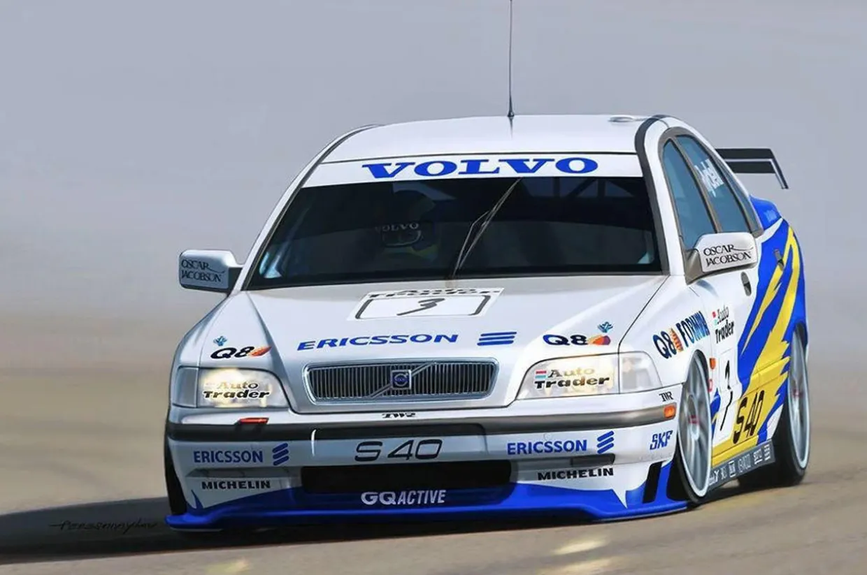 NuNu 1/24 Volvo S40 1997 BTCC Brands Hatch Winner