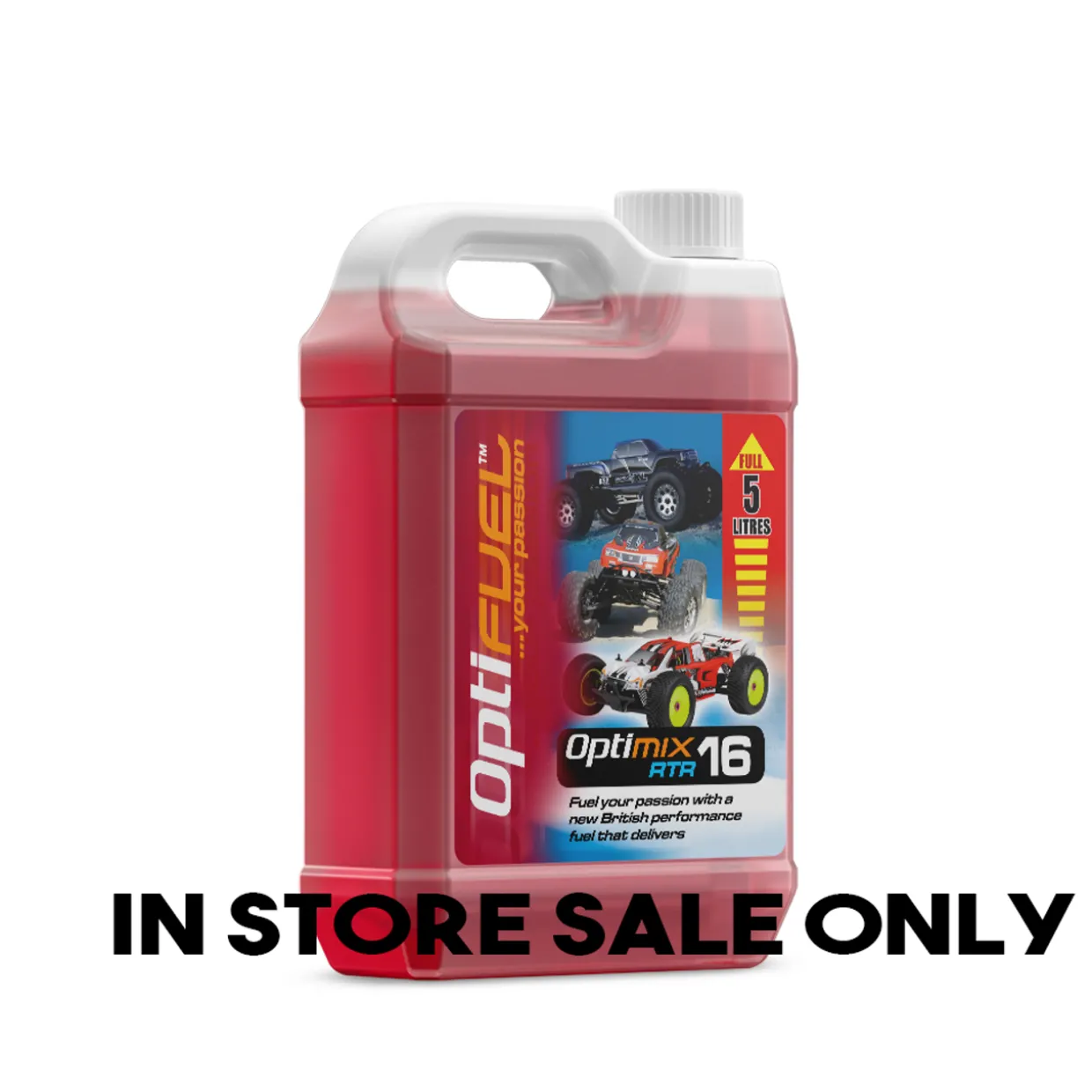 Optimix RTR 16% Nitro RC Car Fuel 1 Gallon
