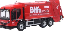 Oxford Diecast 1/76 Dennis Eagle Olympus Refuse Truck Biffa Diecast Model