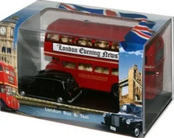 Oxford Diecast 1/76 London Bus and Taxi Diecast Models