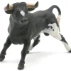 Papo Toys Black & White Spanish Bull