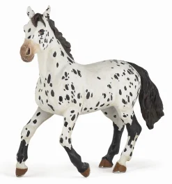 Papo Toys Black Appaloosa Horse