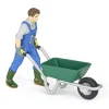 Papo Toys Farmer With Wheelbarrow