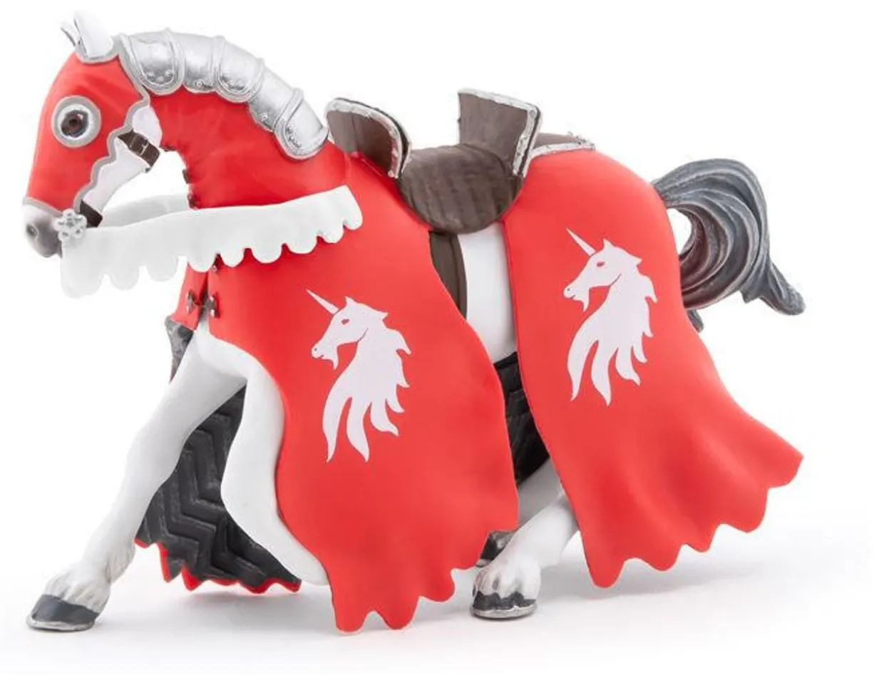 Papo Toys Horse of Unicorn Knight with Spear