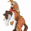 Papo Toys Red Stag Knight's Horse