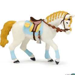 Papo Toys Trendy Riding Woman's Horse (blue)
