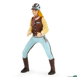 Papo Toys Trendy Riding Woman (Blue)