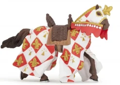 Papo Toys White Fleur de Lys Horse