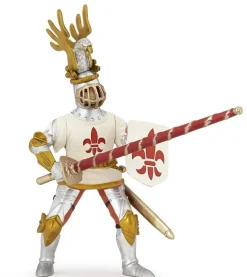 Papo Toys White Fleur de Lys Knight