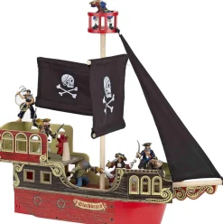 Papo Toys Wooden Pirate Ship