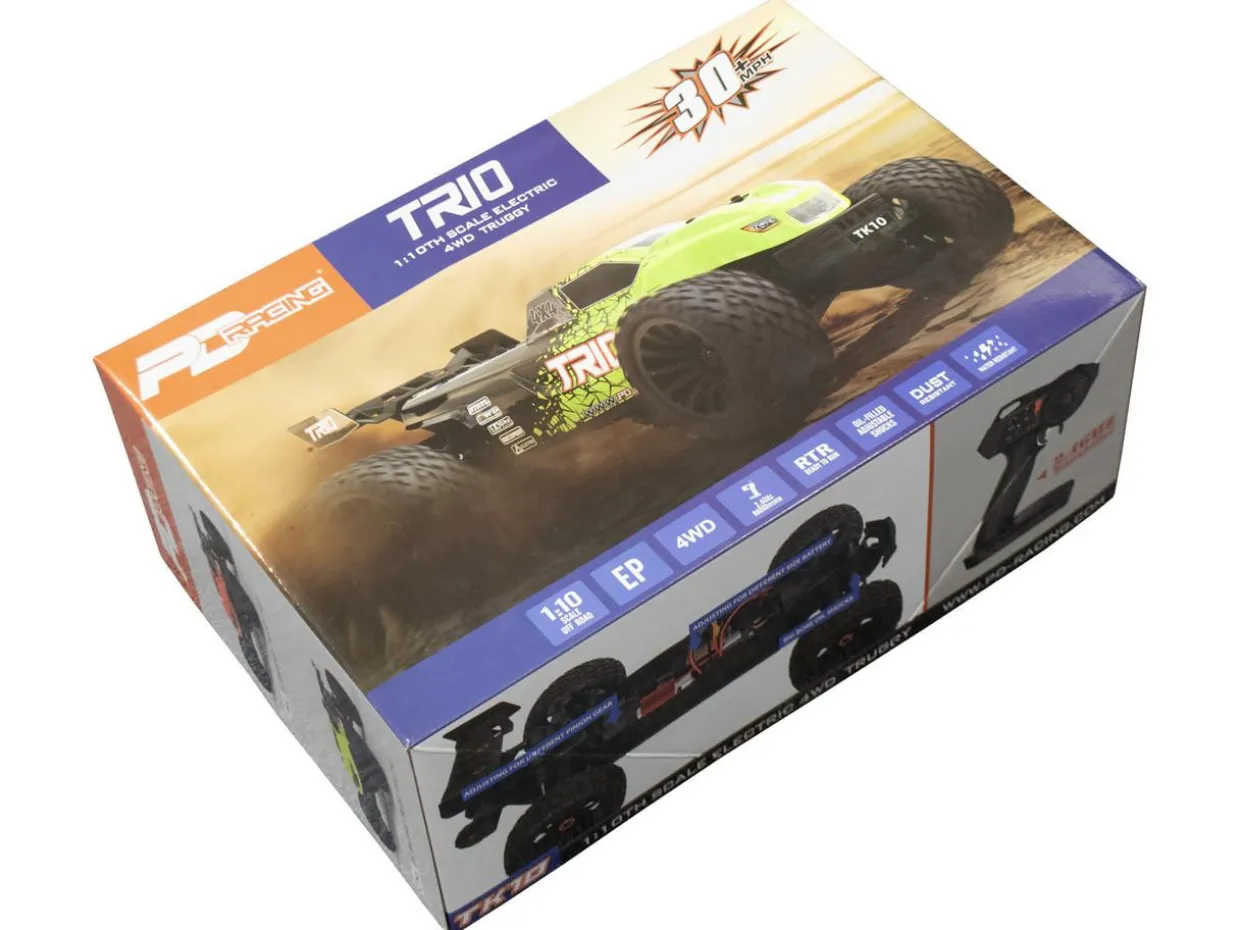 PD Racing RC 1/10 4WD TK10 Brushed Truggy 2.4G RTR