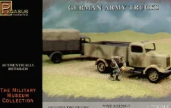 Pegasus Hobbies 1/72 German Army Trucks Model Kit