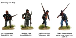 Perry Miniatures 28mm American Civil War Union Infantry 1861-1865