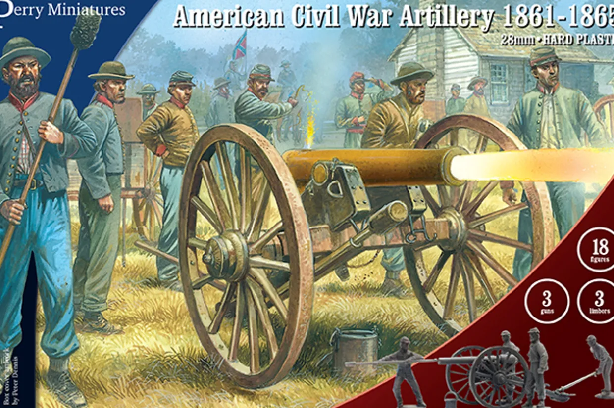 Perry Miniatures 28mm American Civil War Artillery 1861-1865