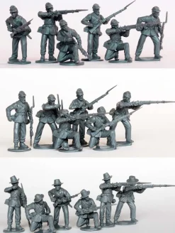 Perry Miniatures 28mm American Civil War Union Infantry in Sack Coats Skirmishing 1861-1865