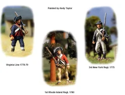 Perry Miniatures 28mm American War of Independence Continental Infantry 1776-1783
