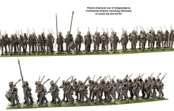 Perry Miniatures 28mm American War of Independence Continental Infantry 1776-1783