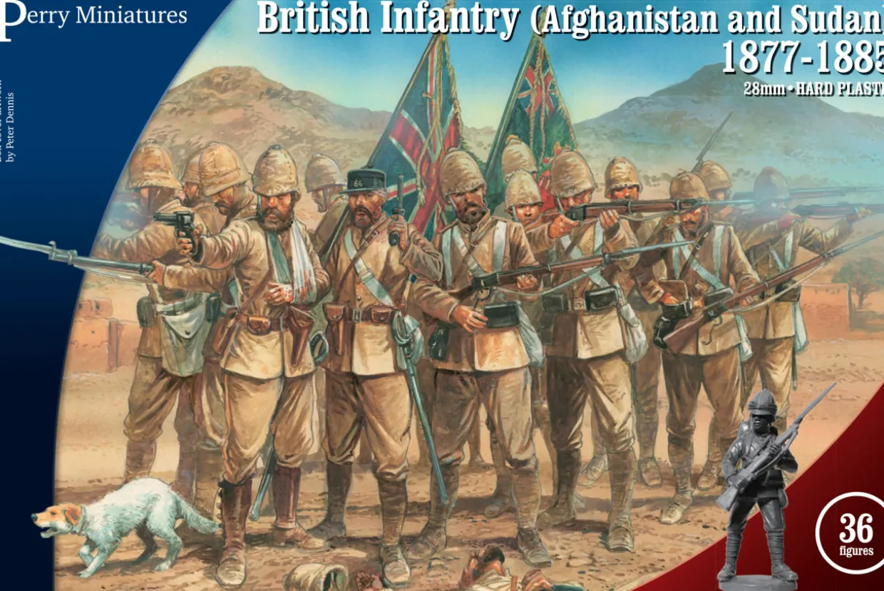 Perry Miniatures 28mm British Infantry 1877-1885 Afghanistan and Sudan