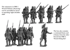 Perry Miniatures 28mm Franco-Prussian War French Infantry Advancing 1870-1871