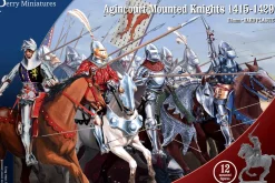 Perry Miniatures 28mm Hundred Years War Agincourt Mounted Knights 1415-1429
