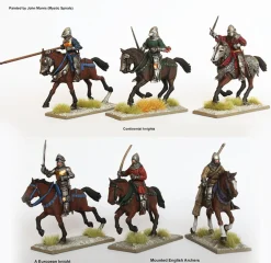 Perry Miniatures 28mm Hundred Years War Agincourt Mounted Knights 1415-1429