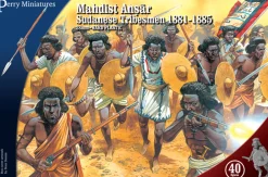 Perry Miniatures 28mm Mahdist Ansar Sudanese Tribesmen 1881-1885