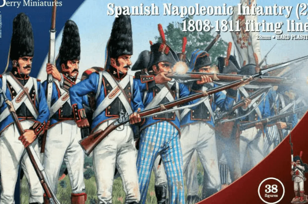 Perry Miniatures 28mm Napoleonic Spanish Infantry 1808-1811 - Set 2 - Firing Line